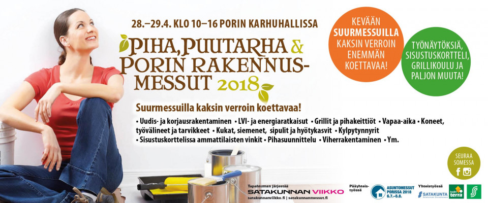 Kuvituskuva: Puutarhamessut 2018